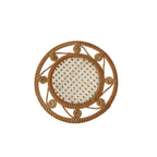 Decorative serving platter with floral design Kalsten