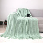 Cozy Knit Throw Blanket Kalsten