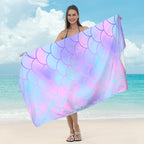 Beach towel with tropical leaf design Kalsten
