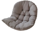 Comfort Cushion for Garden and Swing Chair – Dark Grey – 80x120 cm – For Indoor & Outdoor | Kalsten
