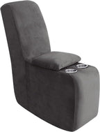 Sofa cover made of velvet, solid color