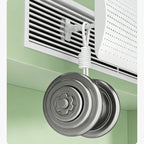 Air conditioning wind deflector for ceiling cassette