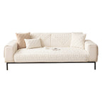 Fleece sofa cushion, non-slip