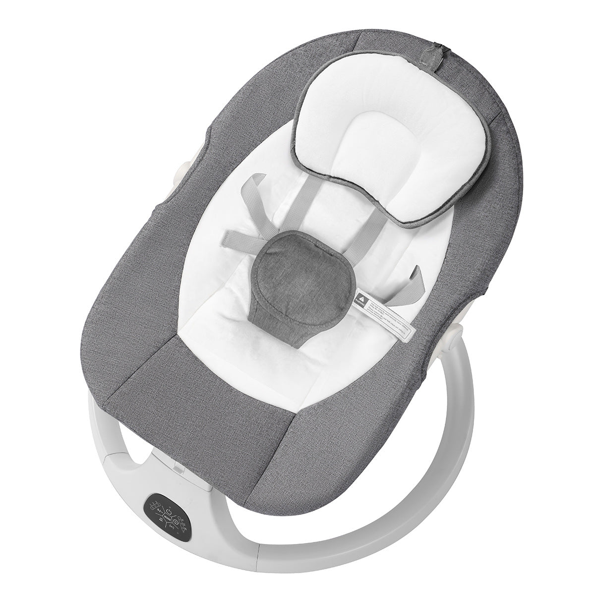 Baby bouncer with music and toys, from birth