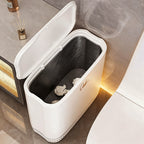 Plastic waste container, narrow, 12 L