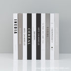 Decorative art book, Nordic-minimalist
