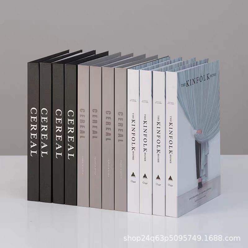 Decorative art book, Nordic-minimalist