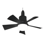 E27 Socket Fan Light -Black - Ozerty