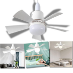 E27 Socket Fan Light - Ozerty