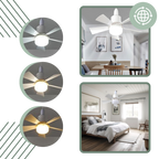 E27 Socket Fan Light | Kalsten