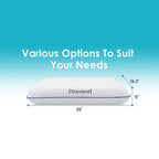 GeliPillex Cooling Gel Memory Foam Pillow | Kalsten