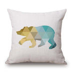 BowLift | Geometric Animal Cushion Cover